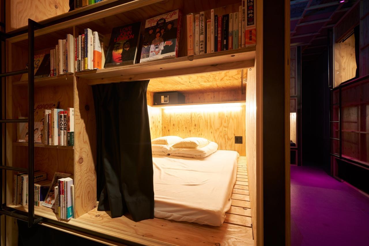 Book And Bed Tokyo Shinjuku Hostel Bagian luar foto